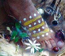 Li'Tya Mija Jina feet foot spa pedicure Wollongong Day Spa