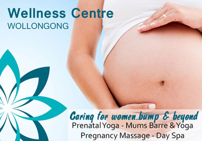 Pregnancy Mums Massage Yoga Barre Wollongong