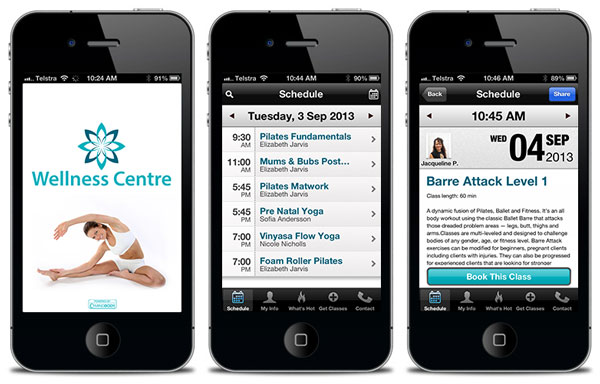 Wollongong Wellness Centre App