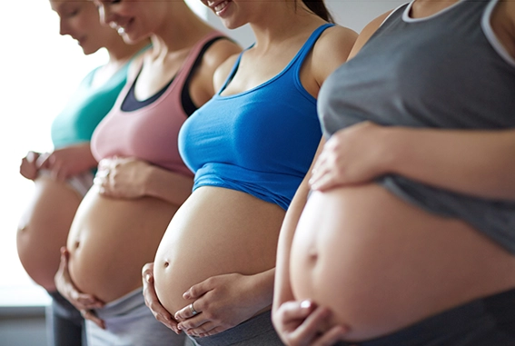 Prenatal women loving Pilates in Wollongong